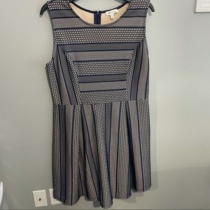 Monteau dress 2x blue nude lining